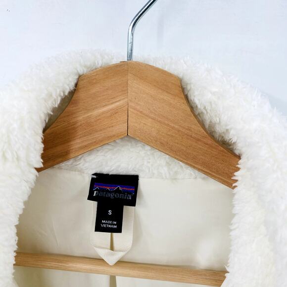 Patagonia White Women's Los Gatos Fleece Jacket - Picture 4 of 6